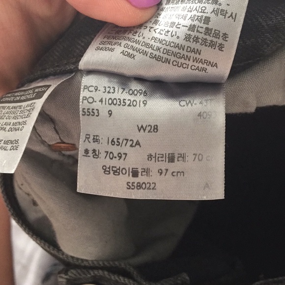 501 Levi’s short ❤ 3/25 - Picture 5 of 8